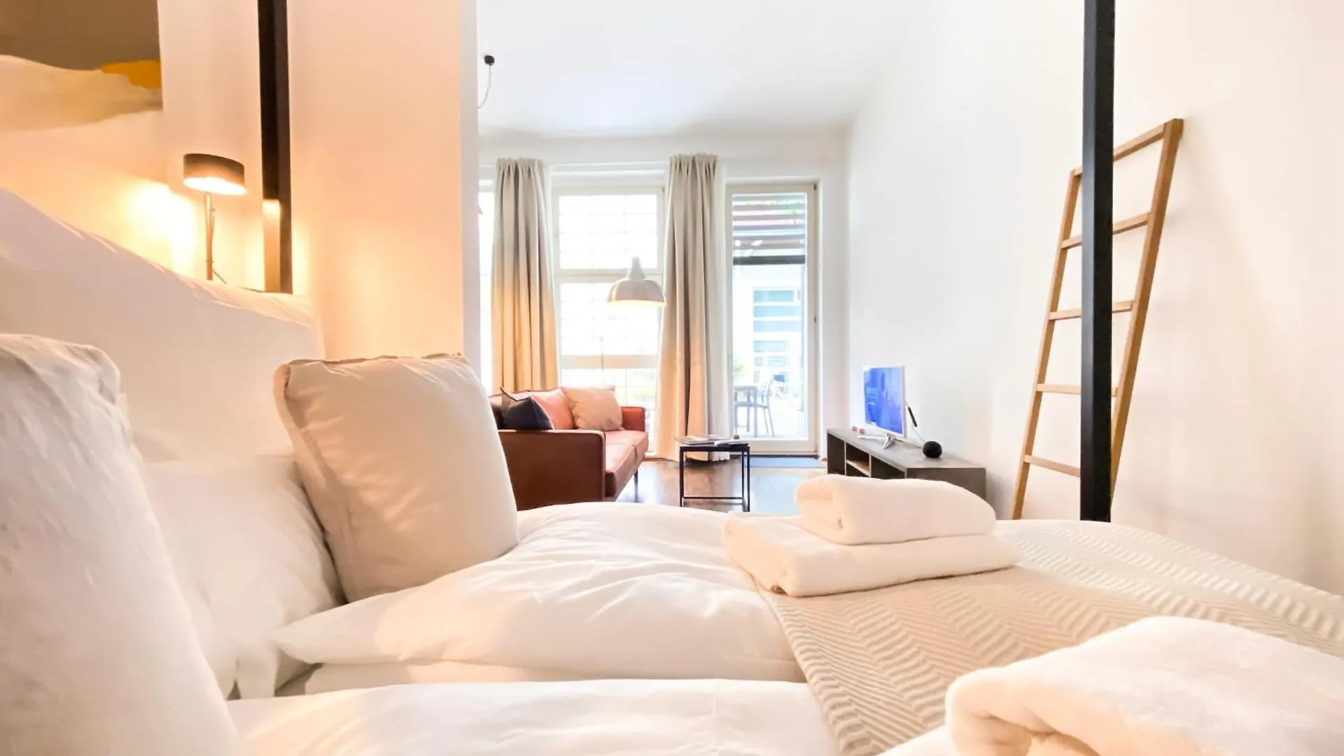 Apartment Modernes Loft-Apartment Inkl Tiefgarage Im Zentrum Leipzigs